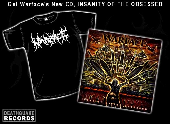 Warface's new CD, INSANITY OF THE OBSESSED